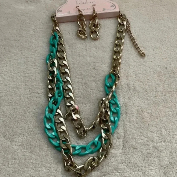 Necklace & Earrings - Picture 1 of 4
